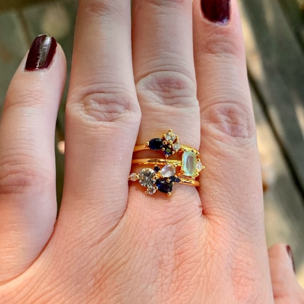 Stacking Ring Set Size 7 - Picture 7 of 10